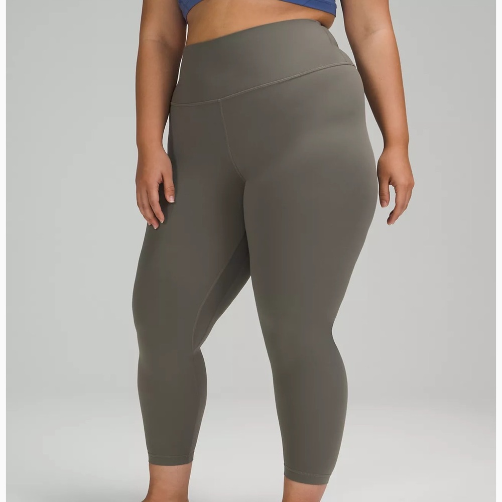 Lululemon Align Leggings 25” Grey Sage Size 4